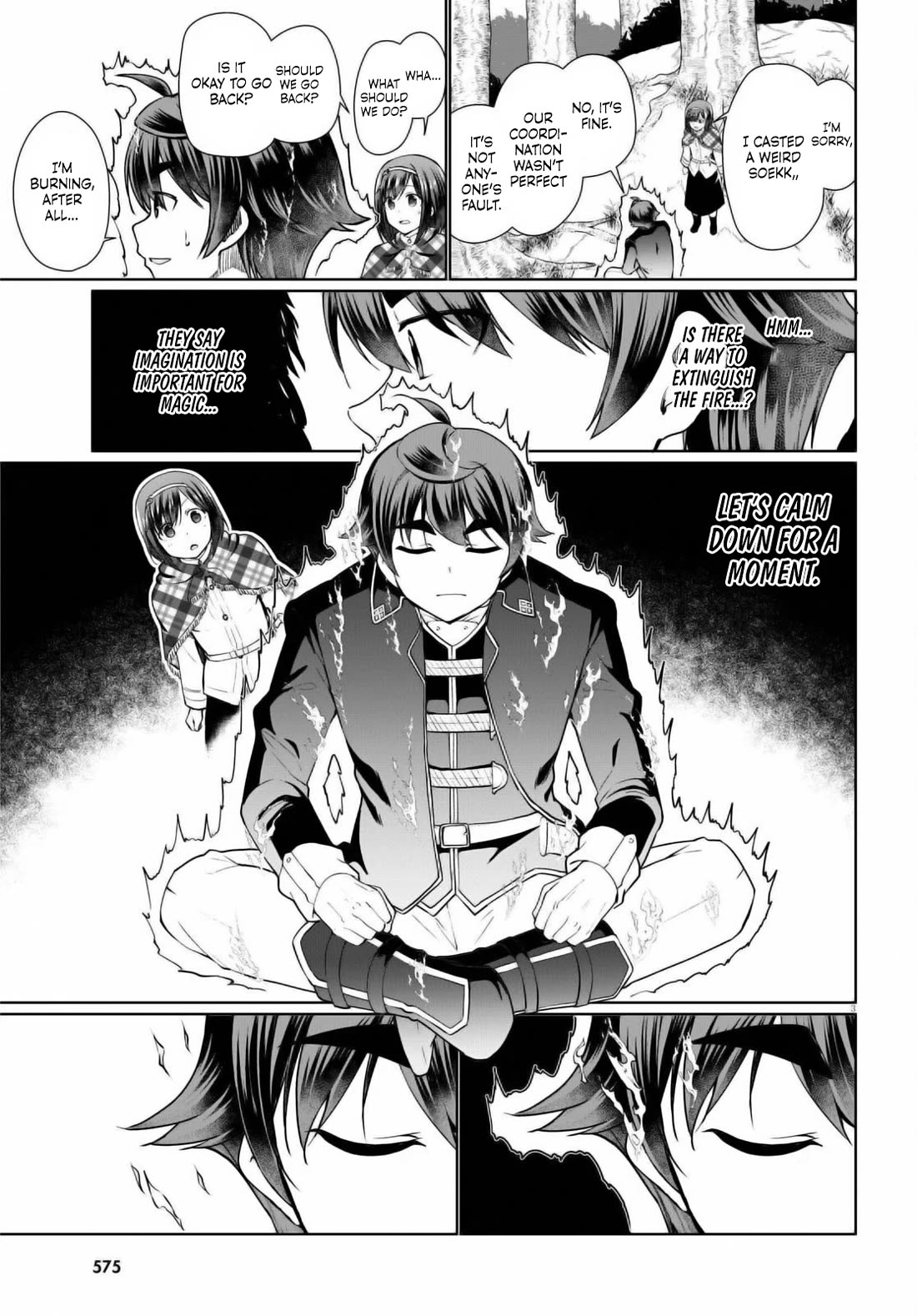 Botsuraku Youtei Nanode, Kajishokunin wo Mezasu chapter 49 page 3