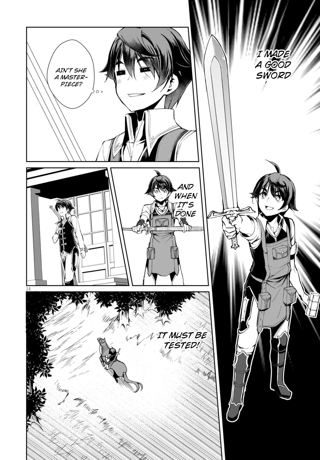 Botsuraku Youtei Nanode, Kajishokunin wo Mezasu chapter 5 page 15