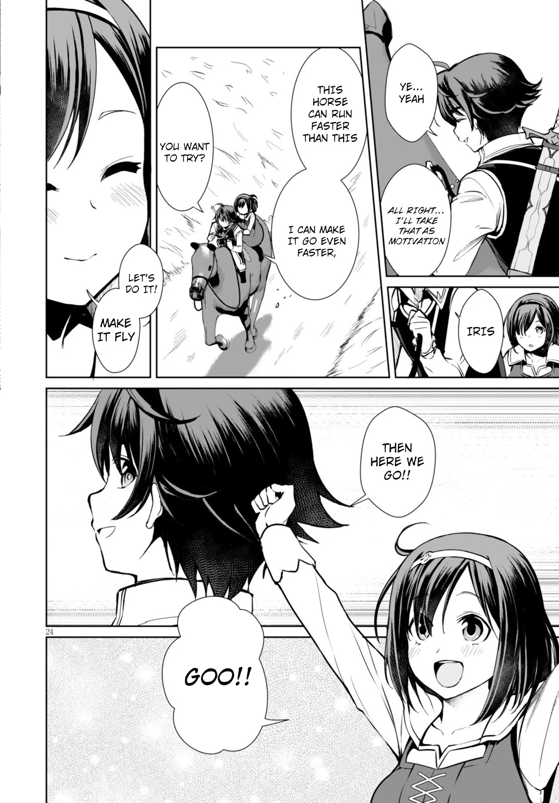 Botsuraku Youtei Nanode, Kajishokunin wo Mezasu chapter 5 page 24