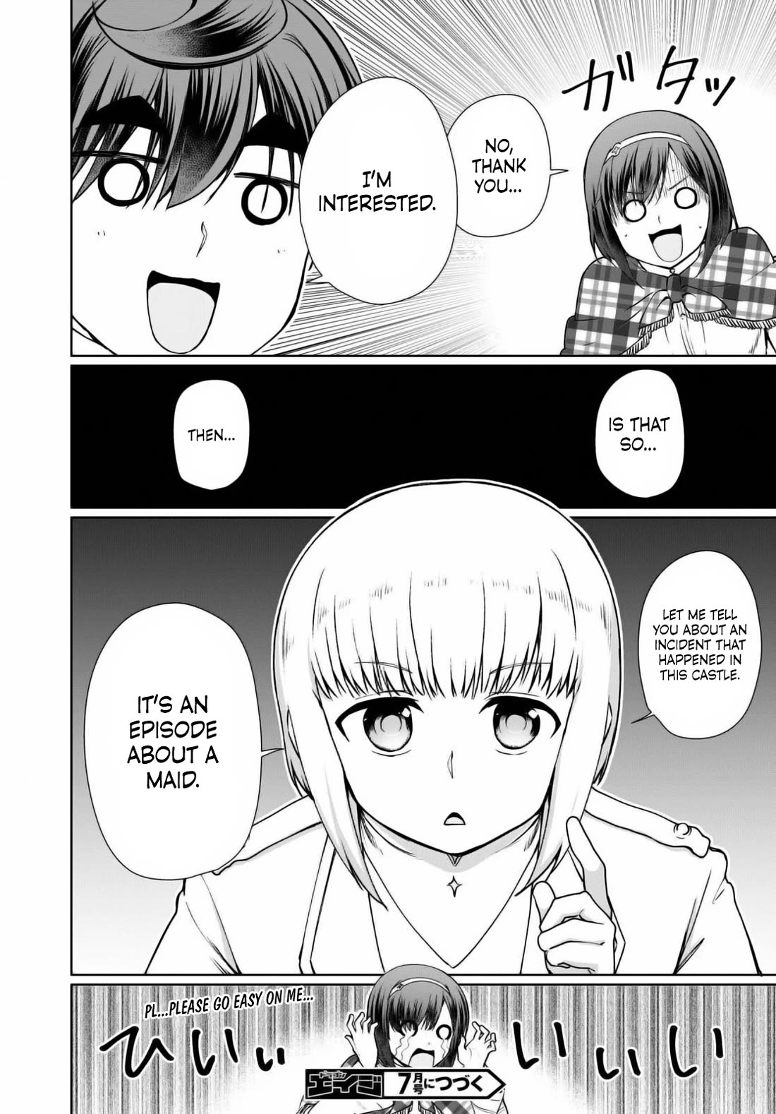 Botsuraku Youtei Nanode, Kajishokunin wo Mezasu chapter 50 page 34