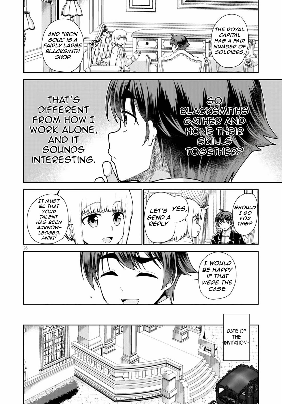 Botsuraku Youtei Nanode, Kajishokunin wo Mezasu chapter 54 page 29