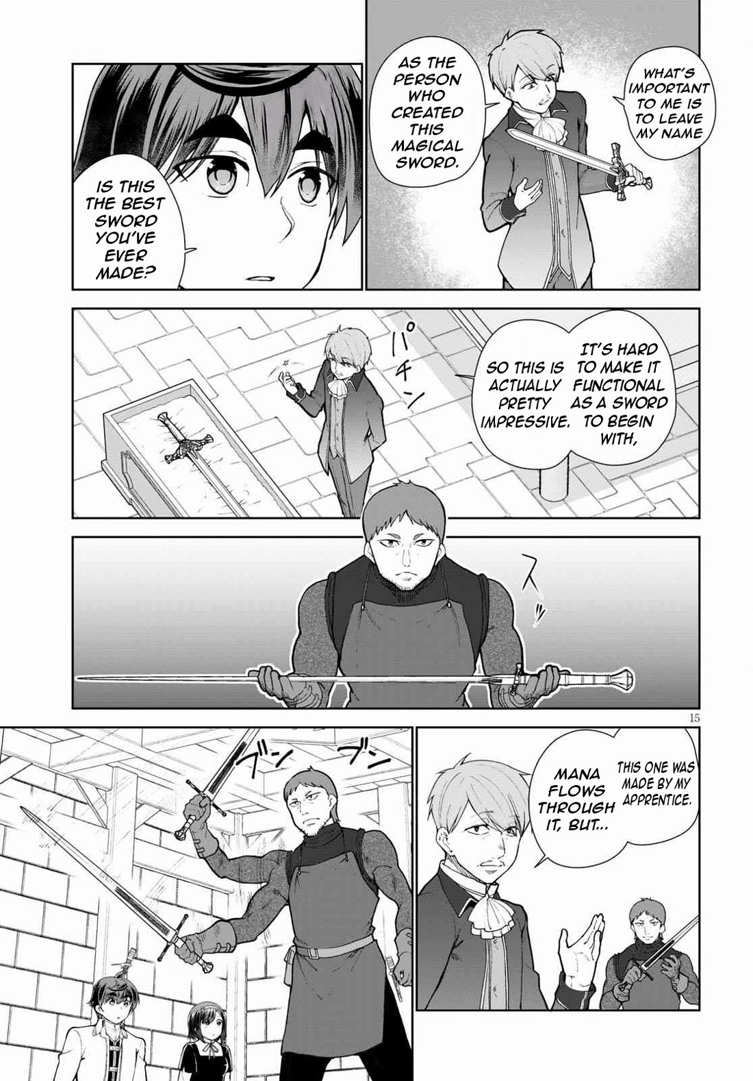 Botsuraku Youtei Nanode, Kajishokunin wo Mezasu chapter 56 page 18