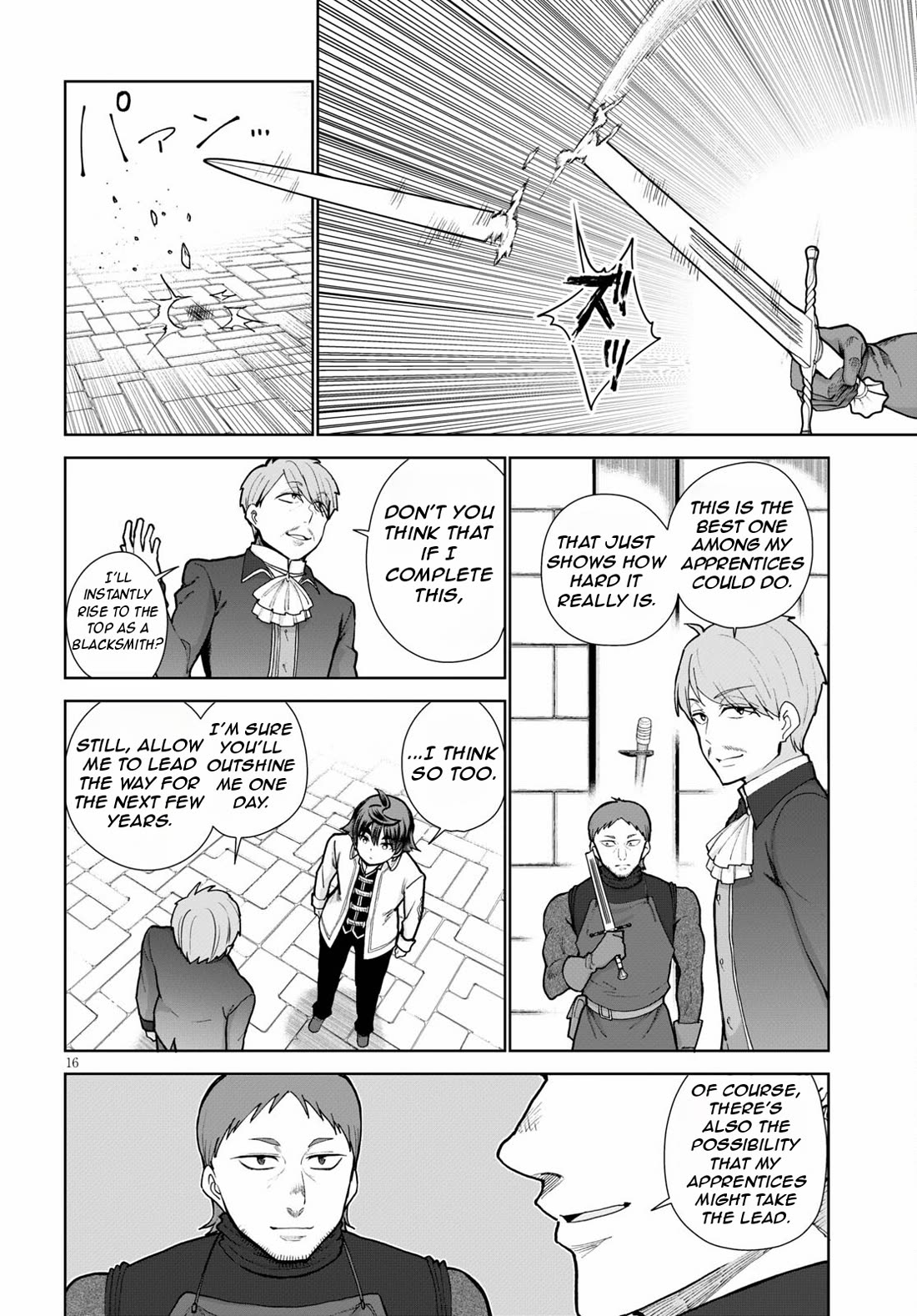 Botsuraku Youtei Nanode, Kajishokunin wo Mezasu chapter 56 page 19