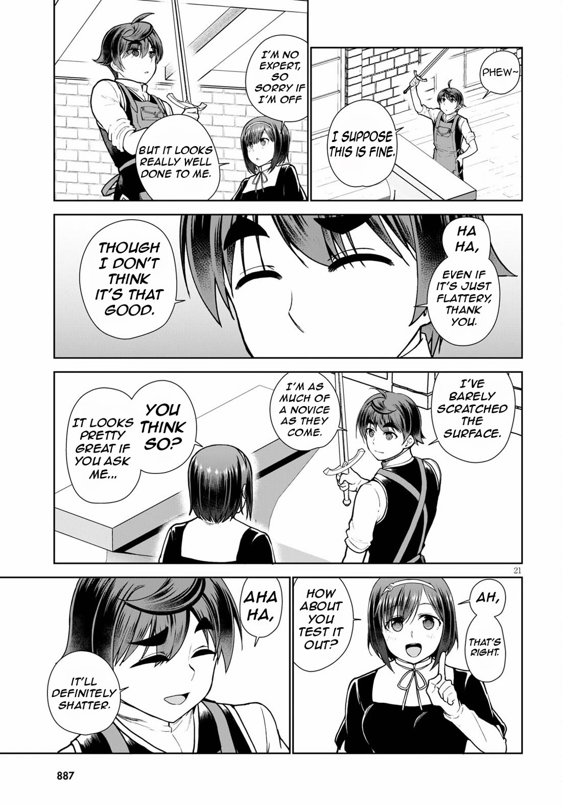 Botsuraku Youtei Nanode, Kajishokunin wo Mezasu chapter 56 page 24