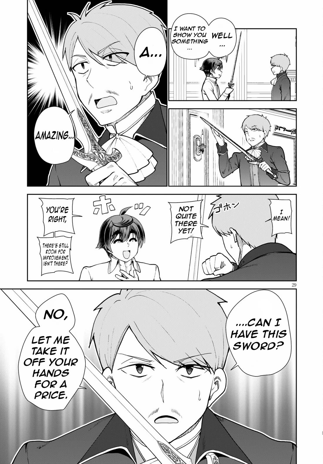 Botsuraku Youtei Nanode, Kajishokunin wo Mezasu chapter 56 page 32