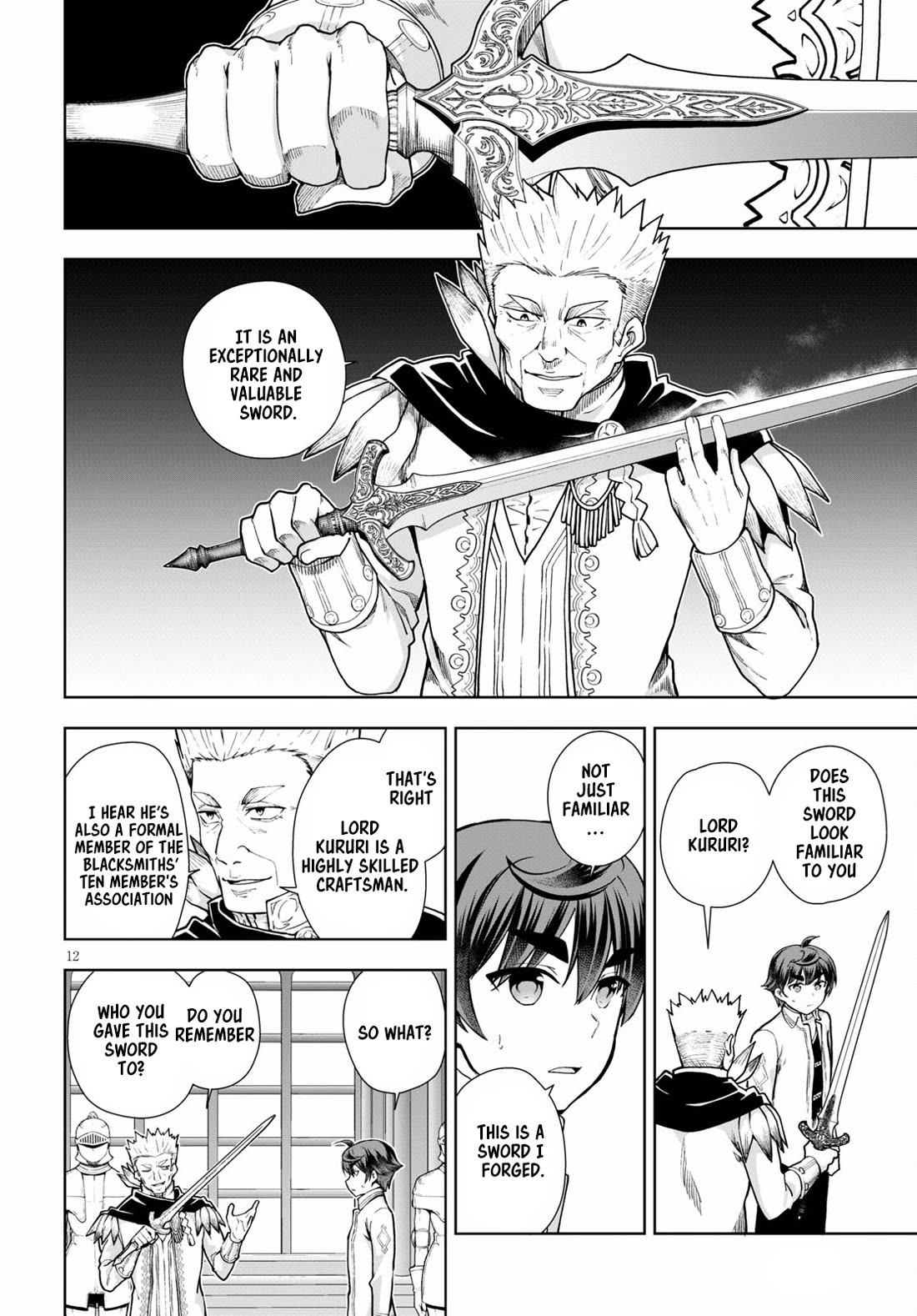 Botsuraku Youtei Nanode, Kajishokunin wo Mezasu chapter 57 page 12