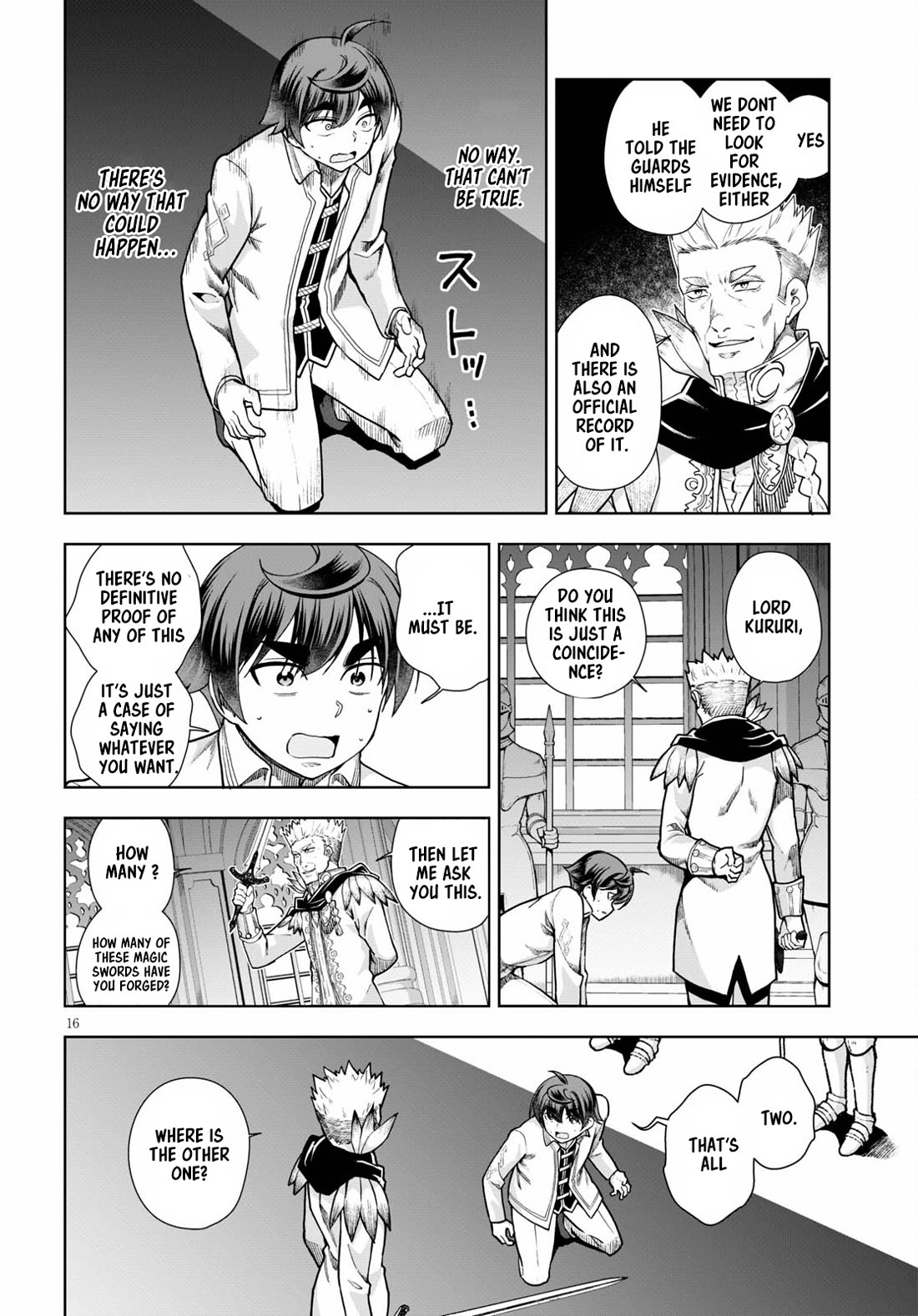 Botsuraku Youtei Nanode, Kajishokunin wo Mezasu chapter 57 page 16