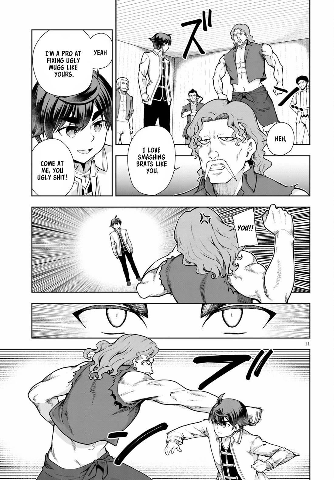 Botsuraku Youtei Nanode, Kajishokunin wo Mezasu chapter 58 page 11