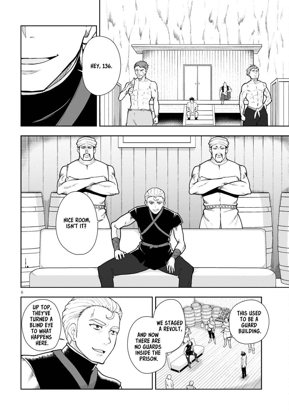 Botsuraku Youtei Nanode, Kajishokunin wo Mezasu chapter 58 page 6