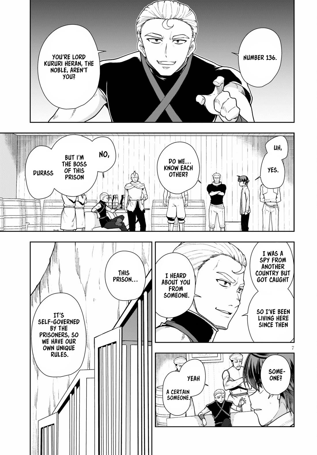 Botsuraku Youtei Nanode, Kajishokunin wo Mezasu chapter 58 page 7