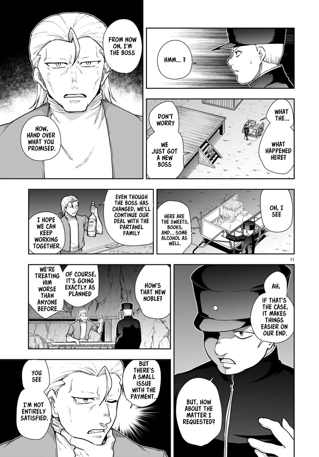 Botsuraku Youtei Nanode, Kajishokunin wo Mezasu chapter 59 page 13