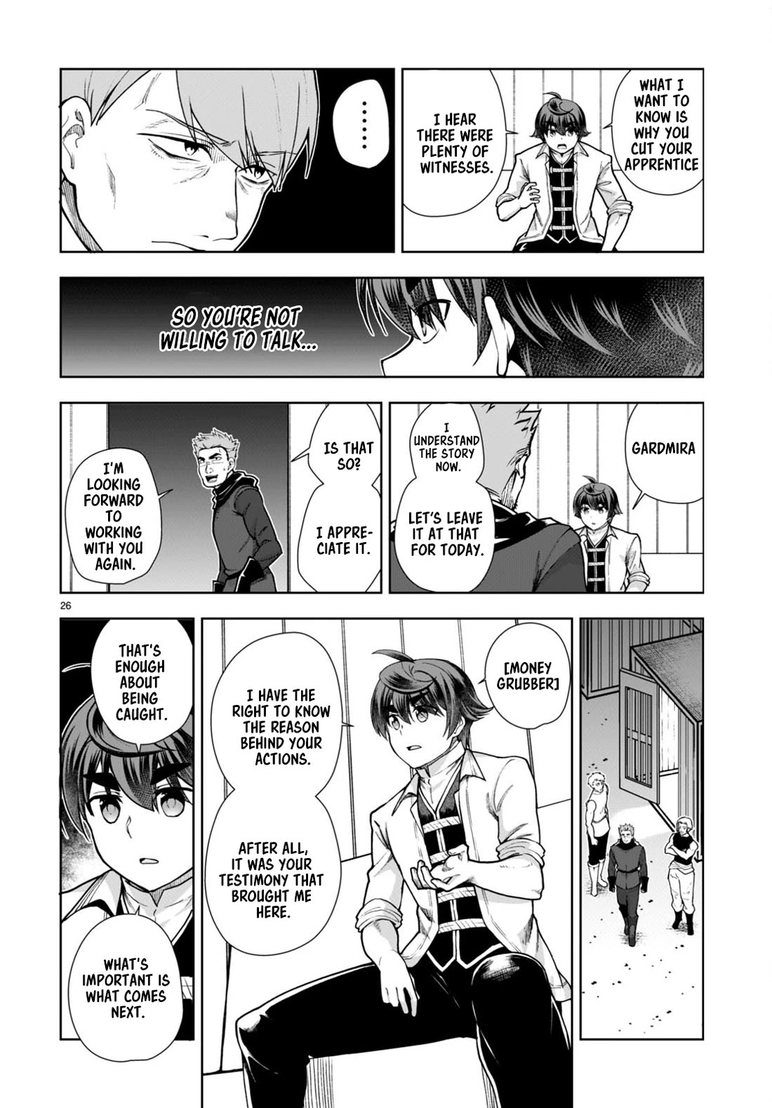 Botsuraku Youtei Nanode, Kajishokunin wo Mezasu chapter 59 page 28