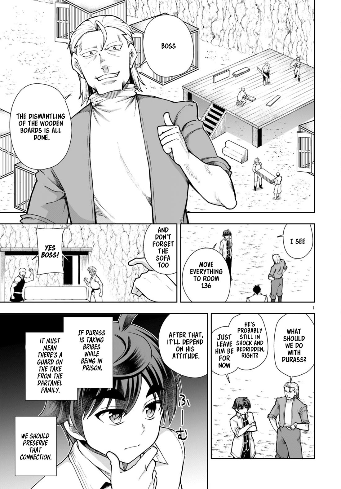 Botsuraku Youtei Nanode, Kajishokunin wo Mezasu chapter 59 page 3