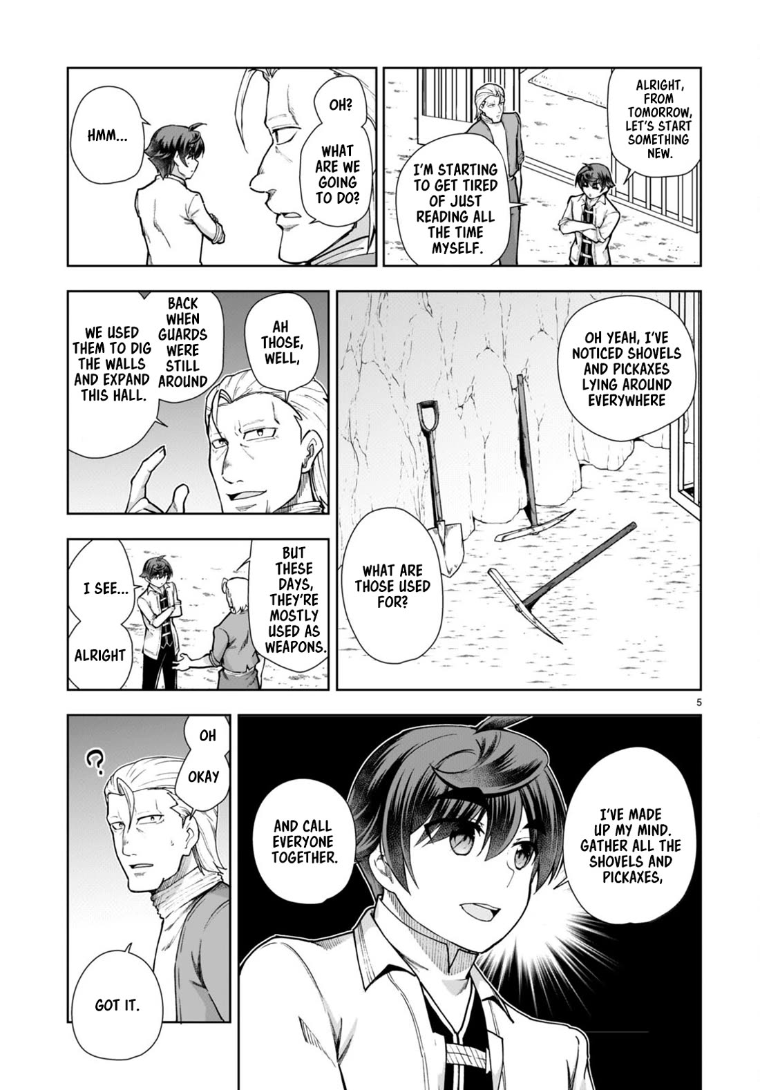 Botsuraku Youtei Nanode, Kajishokunin wo Mezasu chapter 59 page 7