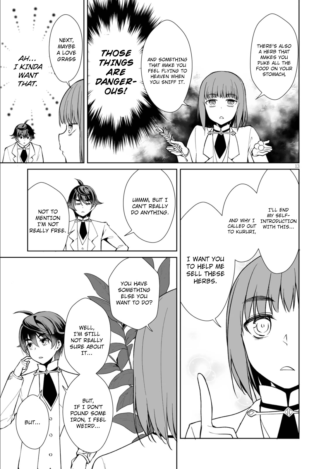 Botsuraku Youtei Nanode, Kajishokunin wo Mezasu chapter 6 page 13