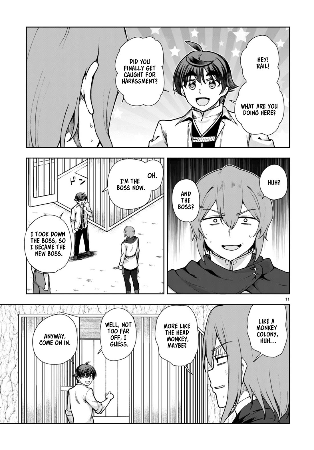 Botsuraku Youtei Nanode, Kajishokunin wo Mezasu chapter 60 page 11