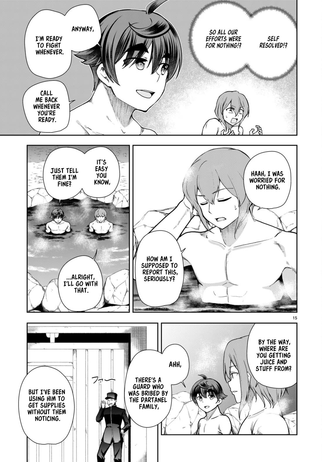 Botsuraku Youtei Nanode, Kajishokunin wo Mezasu chapter 60 page 15