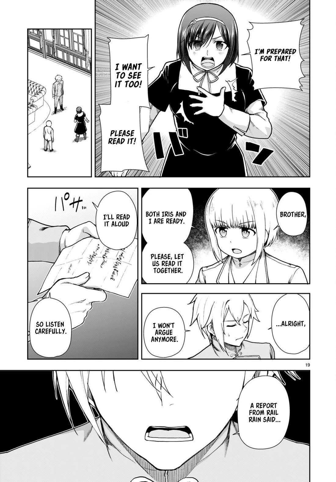 Botsuraku Youtei Nanode, Kajishokunin wo Mezasu chapter 60 page 19