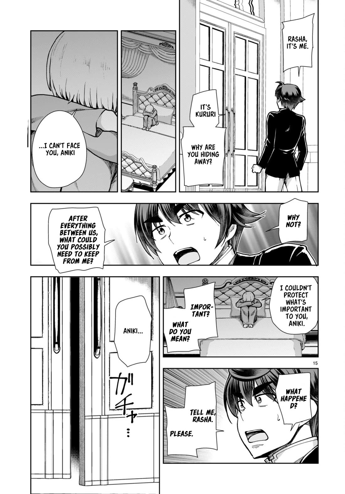 Botsuraku Youtei Nanode, Kajishokunin wo Mezasu chapter 61 page 15