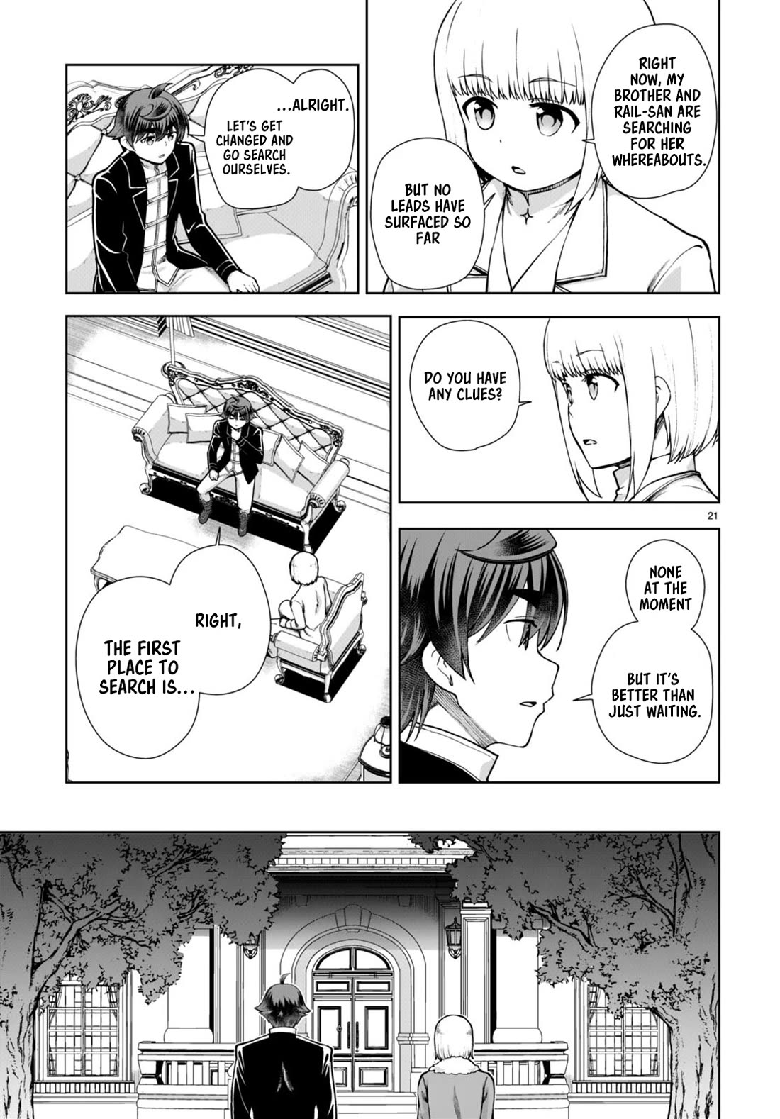 Botsuraku Youtei Nanode, Kajishokunin wo Mezasu chapter 61 page 21