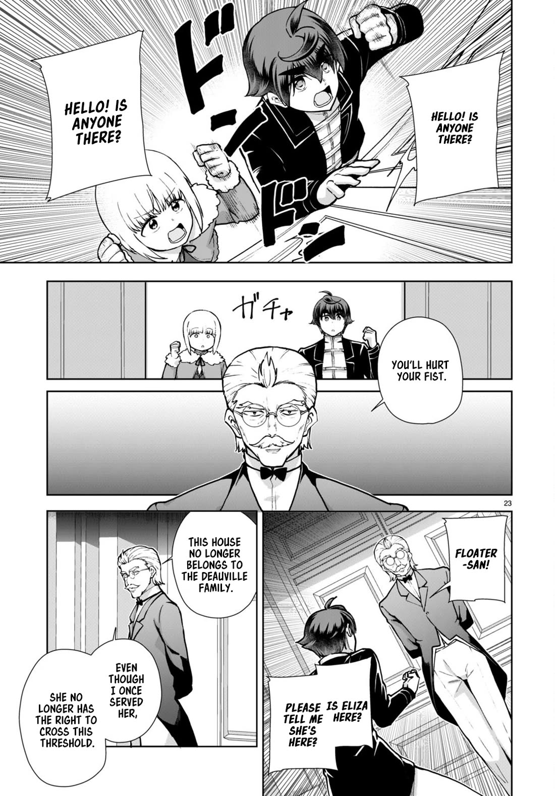 Botsuraku Youtei Nanode, Kajishokunin wo Mezasu chapter 61 page 23