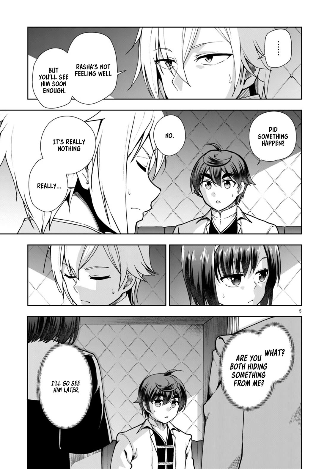 Botsuraku Youtei Nanode, Kajishokunin wo Mezasu chapter 61 page 5