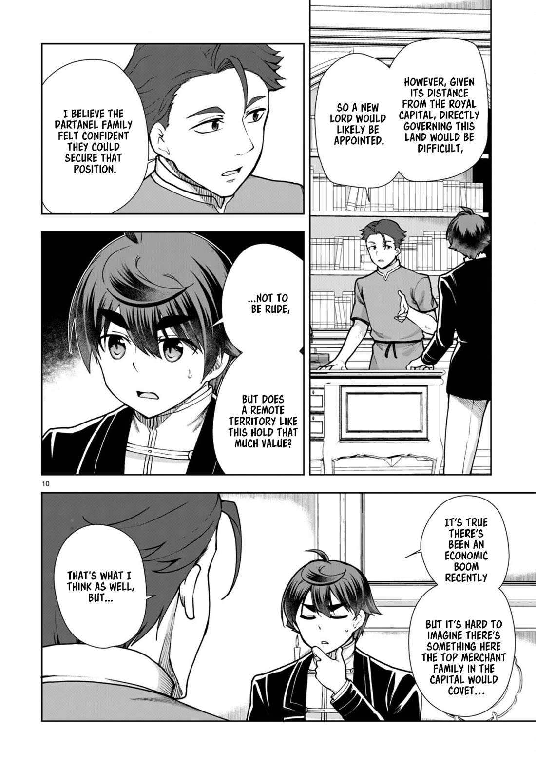 Botsuraku Youtei Nanode, Kajishokunin wo Mezasu chapter 62 page 10