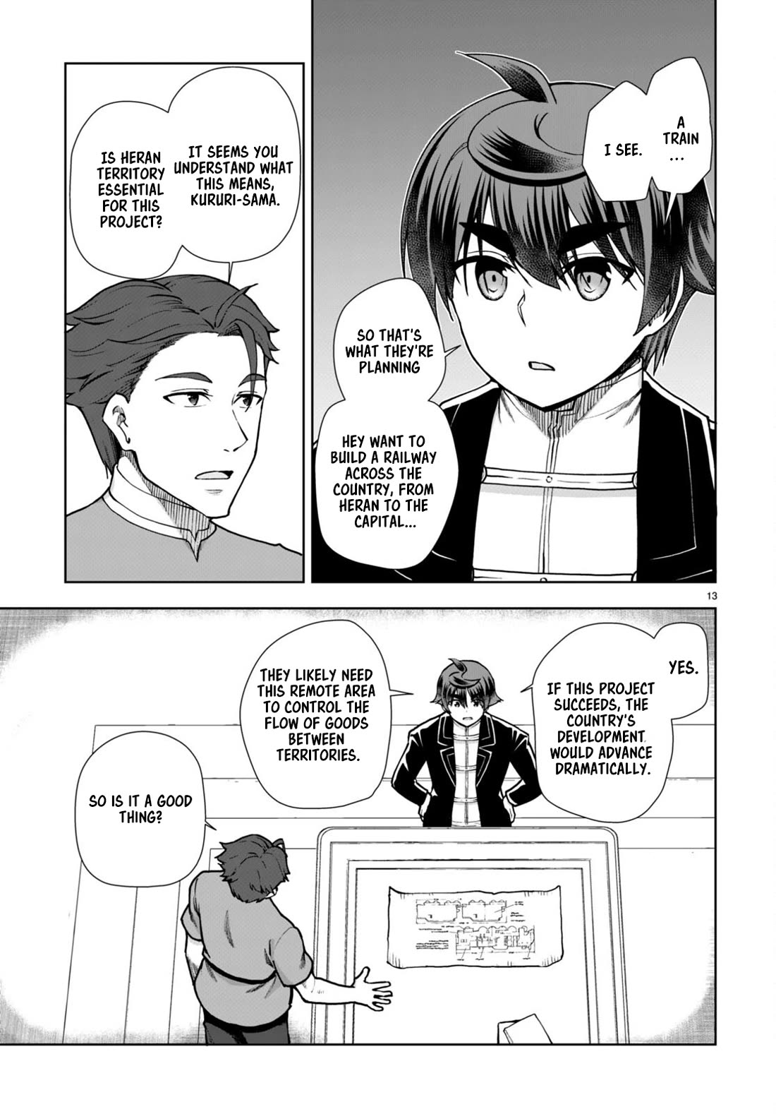 Botsuraku Youtei Nanode, Kajishokunin wo Mezasu chapter 62 page 13