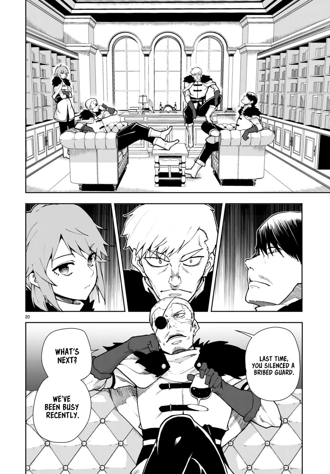 Botsuraku Youtei Nanode, Kajishokunin wo Mezasu chapter 62 page 20