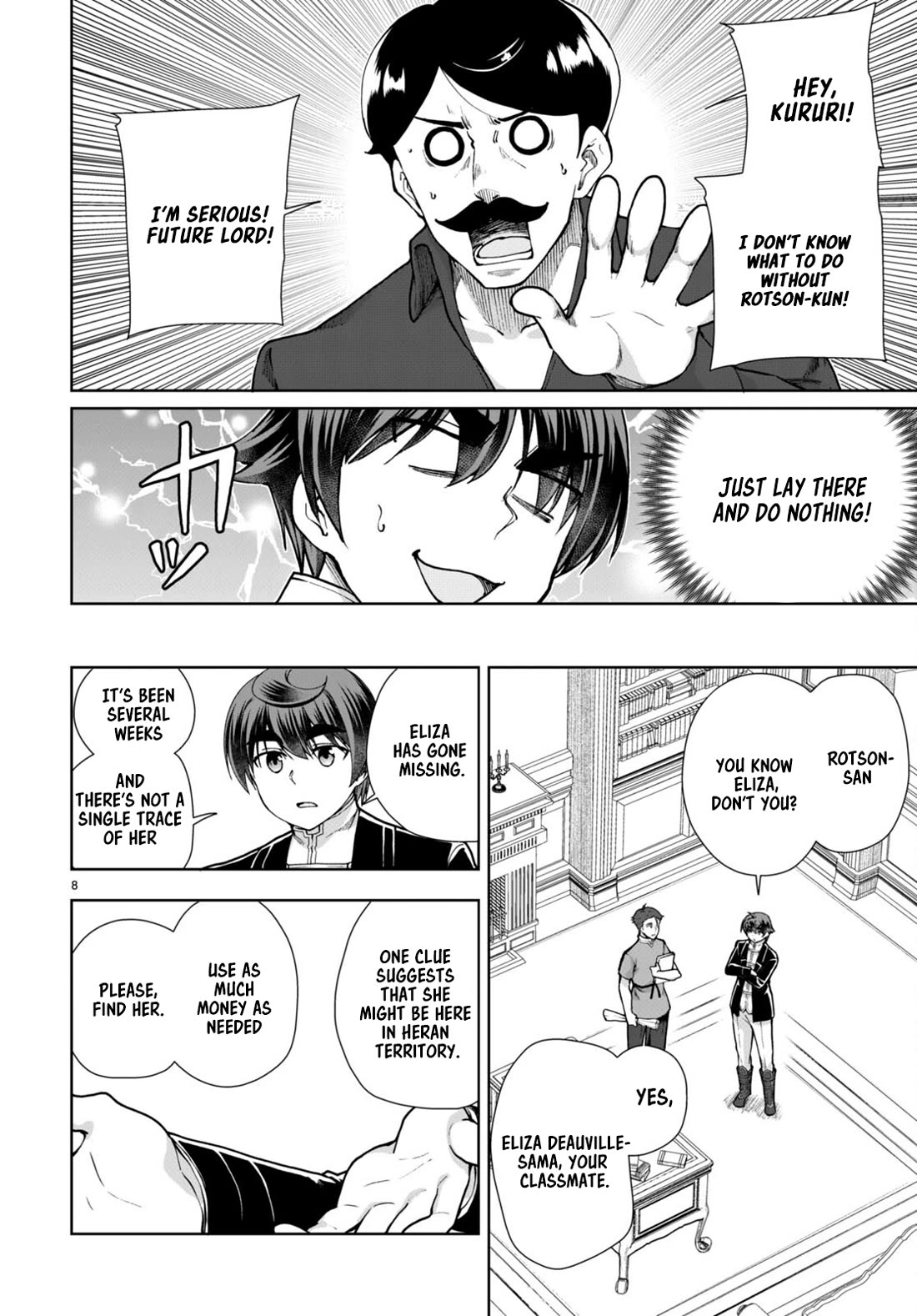 Botsuraku Youtei Nanode, Kajishokunin wo Mezasu chapter 62 page 8