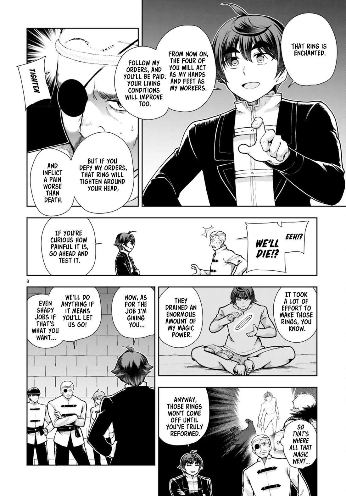 Botsuraku Youtei Nanode, Kajishokunin wo Mezasu chapter 65 page 10