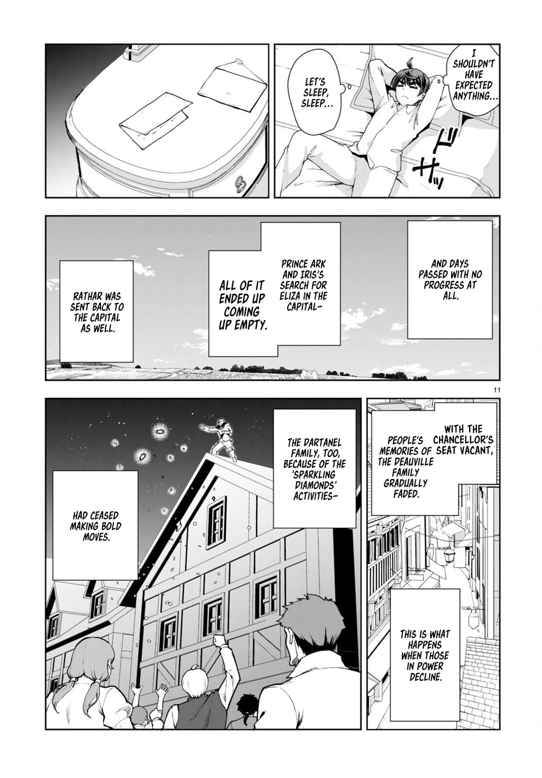 Botsuraku Youtei Nanode, Kajishokunin wo Mezasu chapter 66 page 11