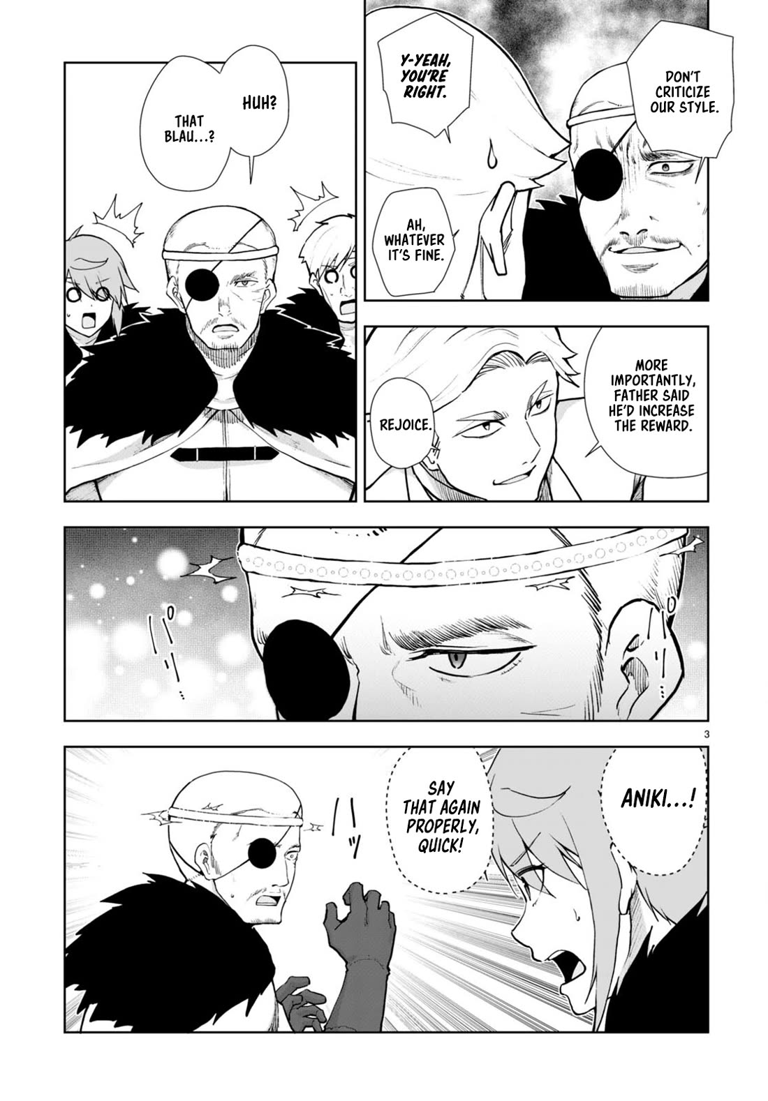 Botsuraku Youtei Nanode, Kajishokunin wo Mezasu chapter 66 page 3