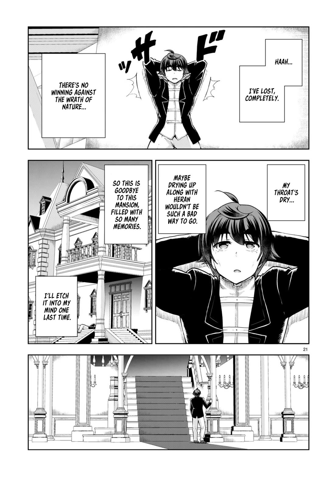 Botsuraku Youtei Nanode, Kajishokunin wo Mezasu chapter 67 page 21