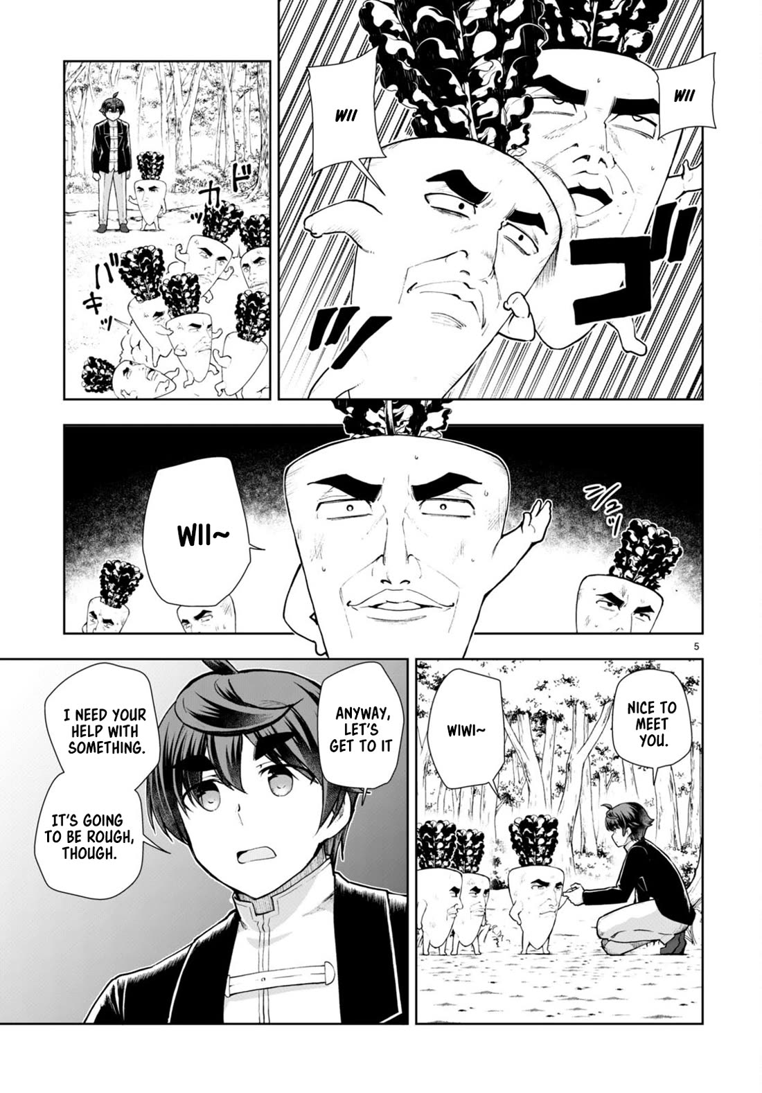 Botsuraku Youtei Nanode, Kajishokunin wo Mezasu chapter 67 page 5