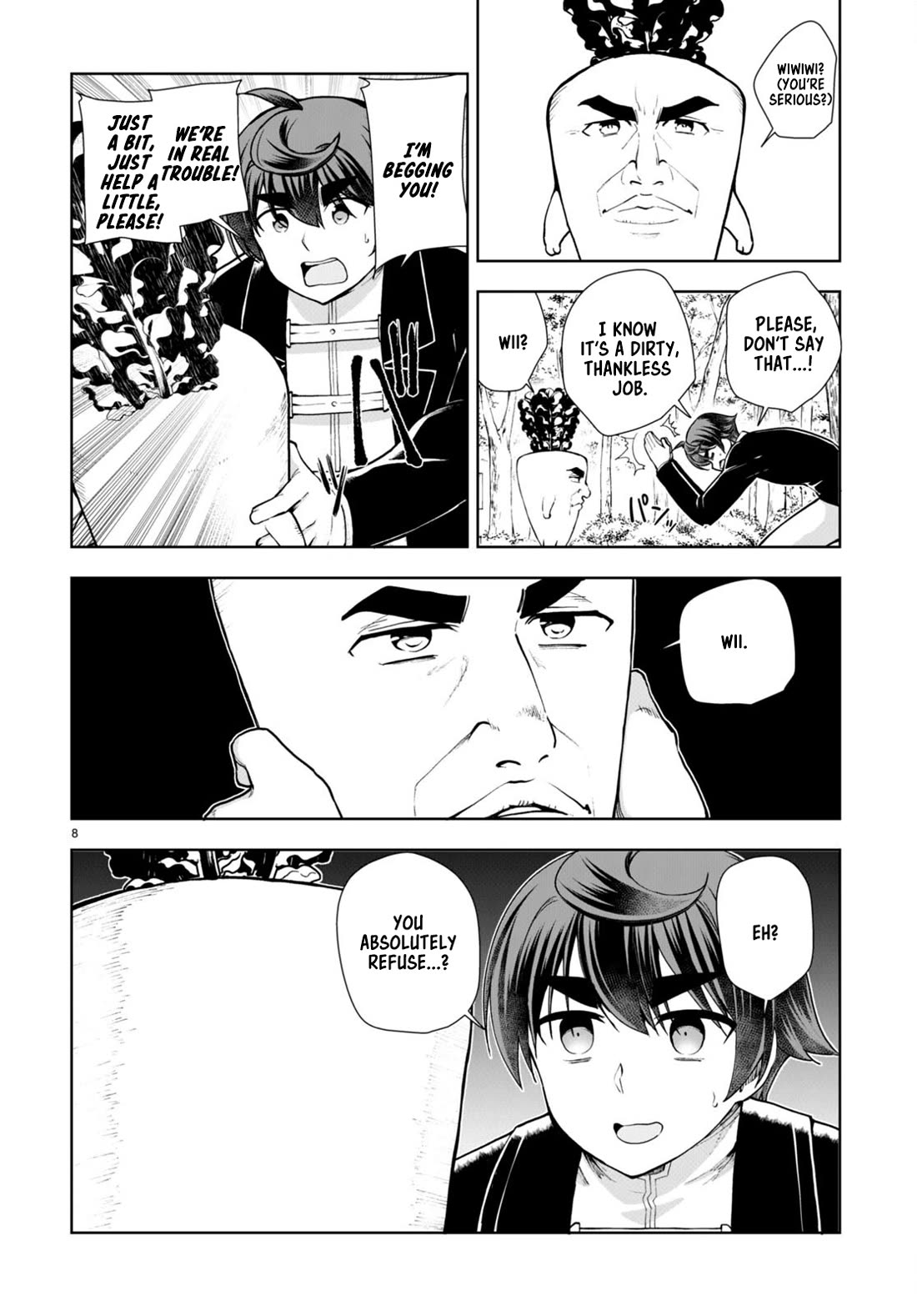 Botsuraku Youtei Nanode, Kajishokunin wo Mezasu chapter 67 page 8