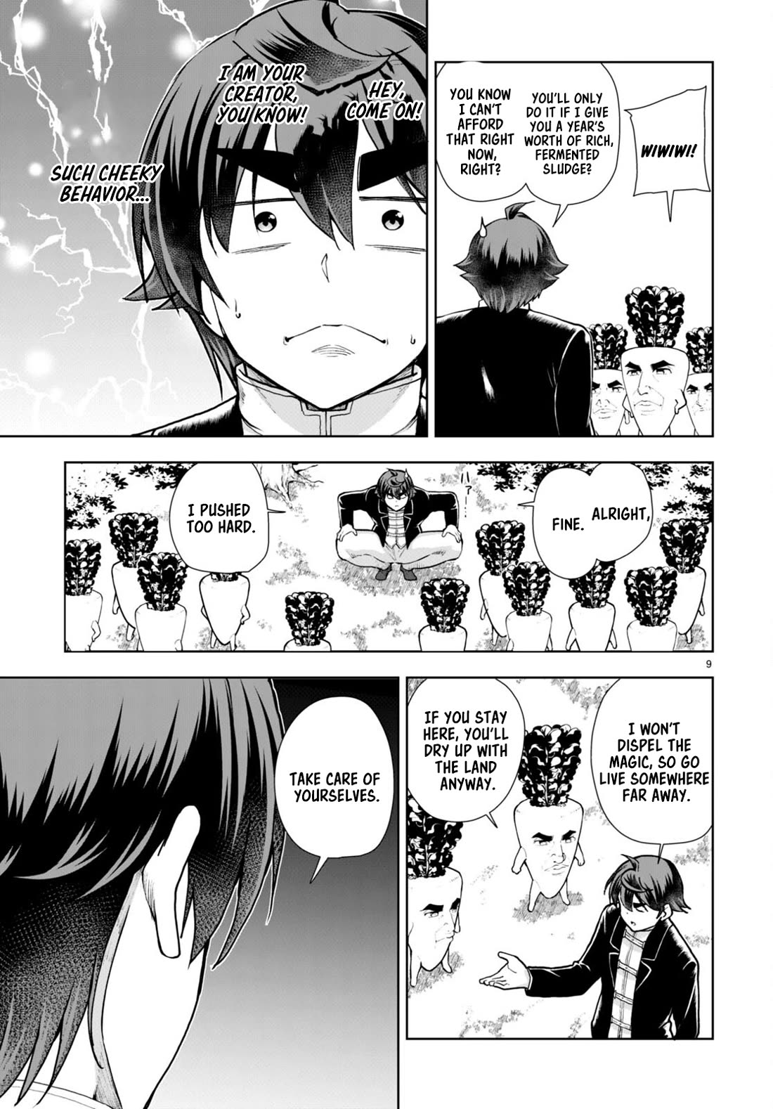 Botsuraku Youtei Nanode, Kajishokunin wo Mezasu chapter 67 page 9