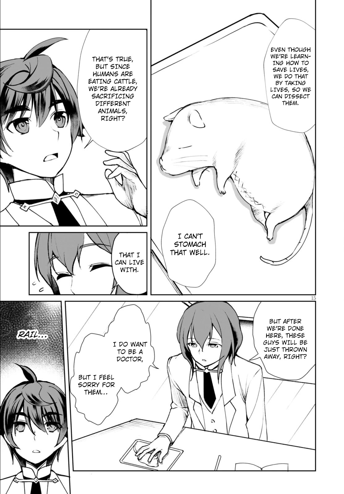 Botsuraku Youtei Nanode, Kajishokunin wo Mezasu chapter 7 page 18