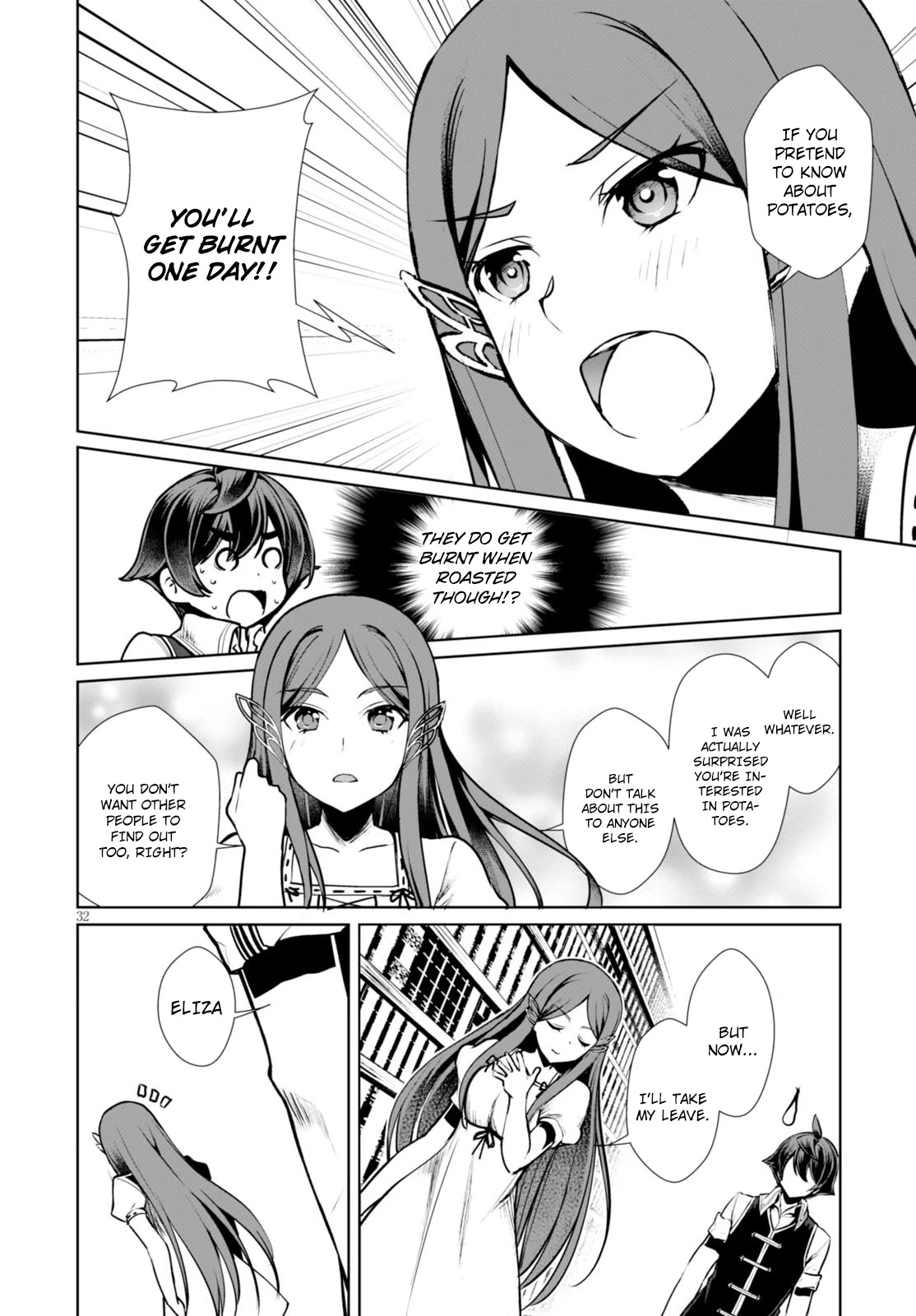 Botsuraku Youtei Nanode, Kajishokunin wo Mezasu chapter 7 page 35