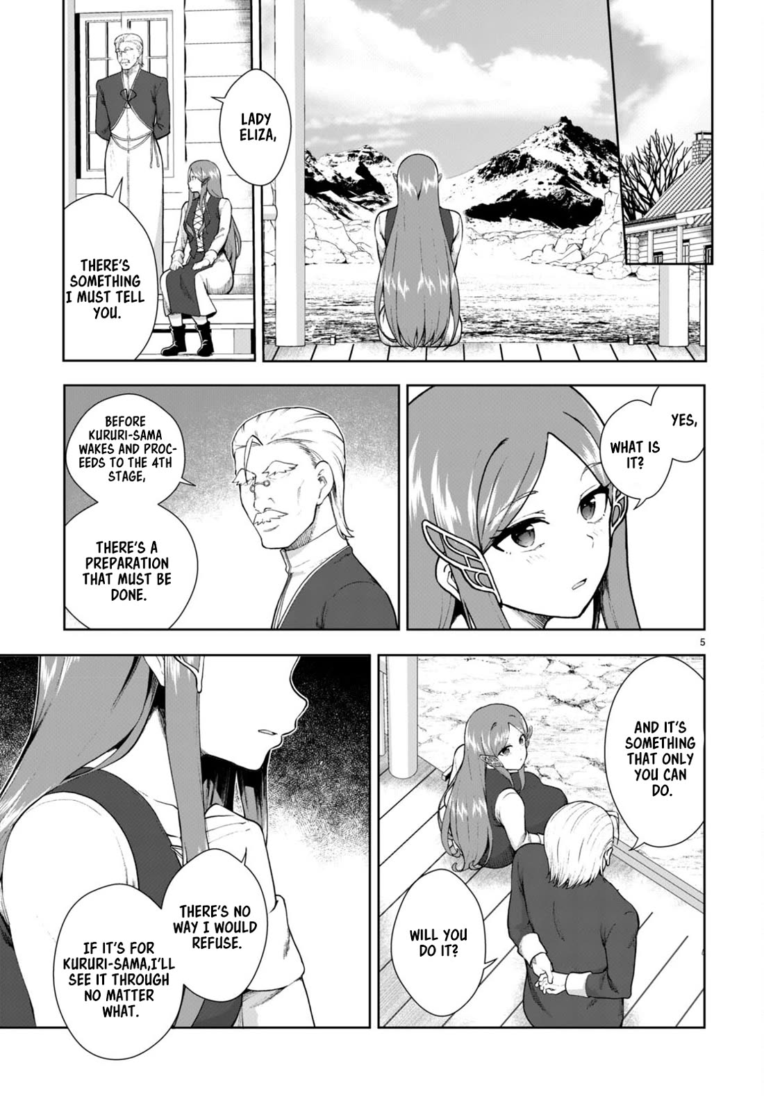 Botsuraku Youtei Nanode, Kajishokunin wo Mezasu chapter 72 page 5