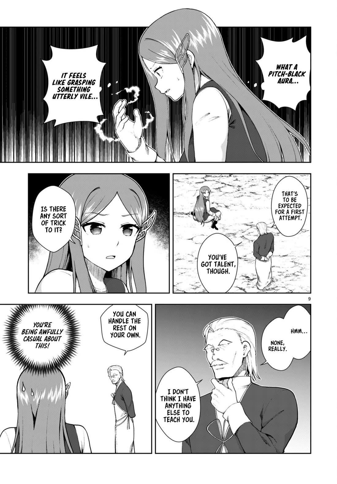 Botsuraku Youtei Nanode, Kajishokunin wo Mezasu chapter 72 page 9