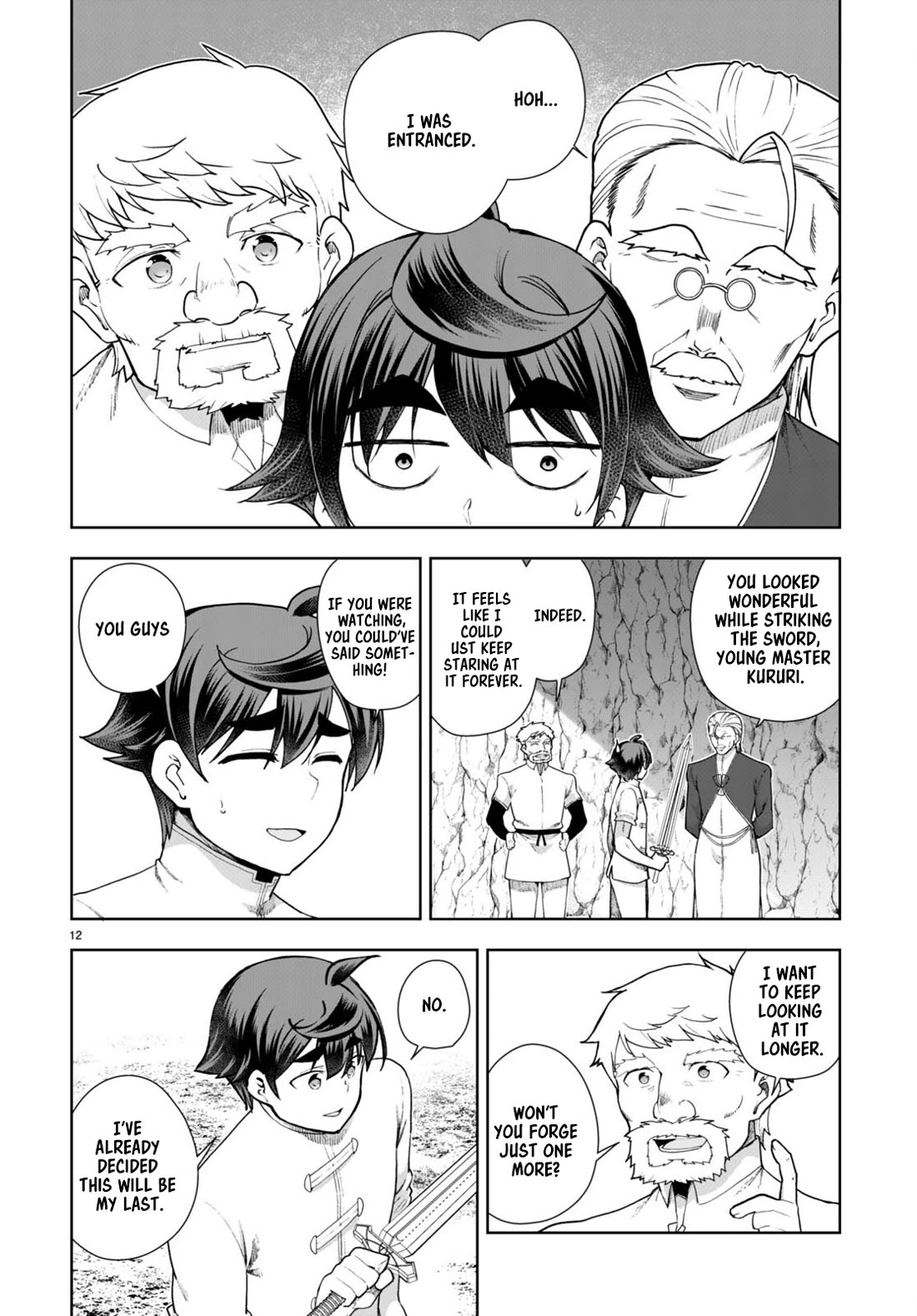 Botsuraku Youtei Nanode, Kajishokunin wo Mezasu chapter 74 page 12