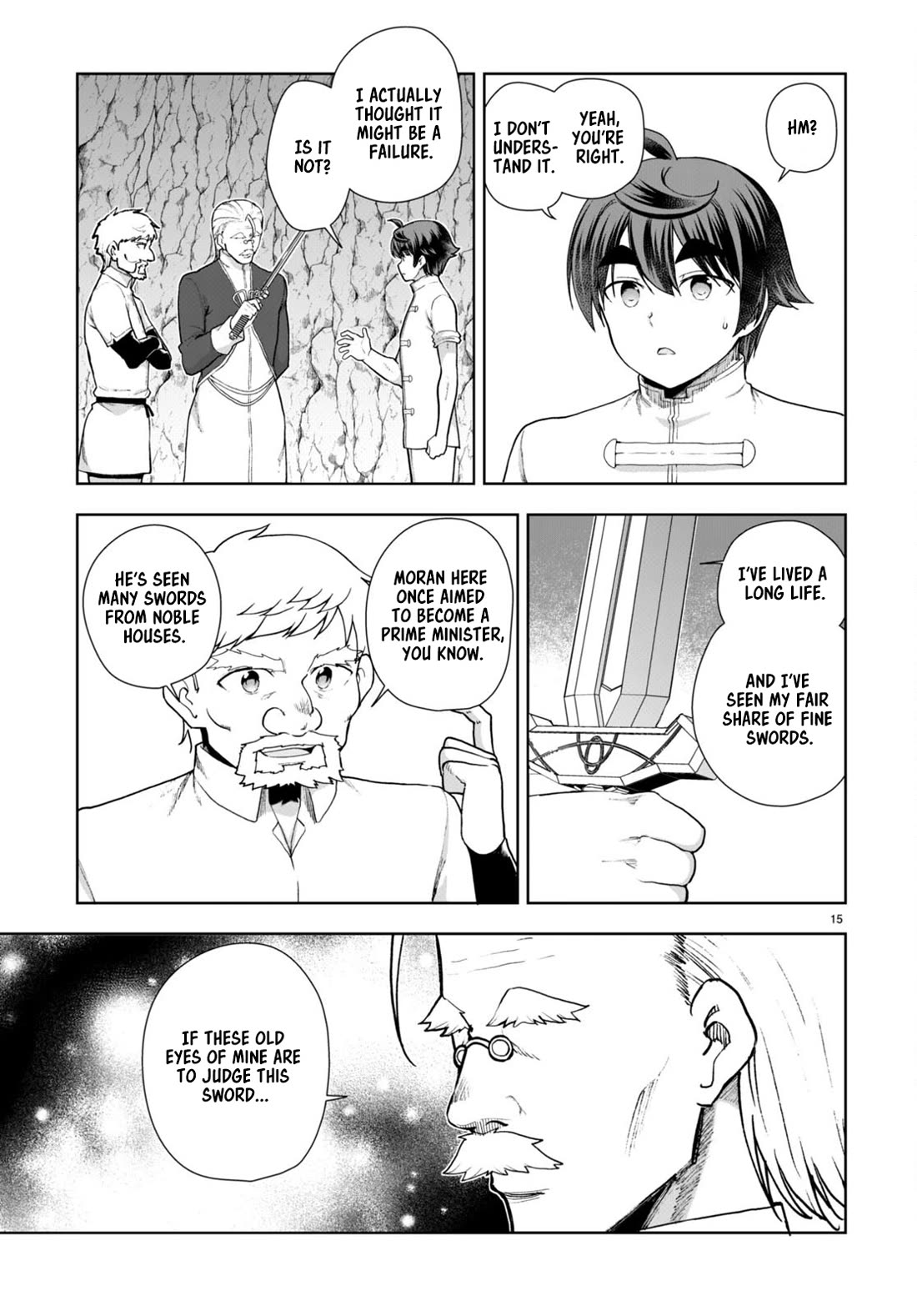 Botsuraku Youtei Nanode, Kajishokunin wo Mezasu chapter 74 page 15