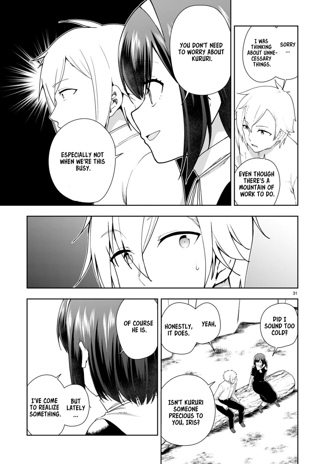 Botsuraku Youtei Nanode, Kajishokunin wo Mezasu chapter 75 page 31