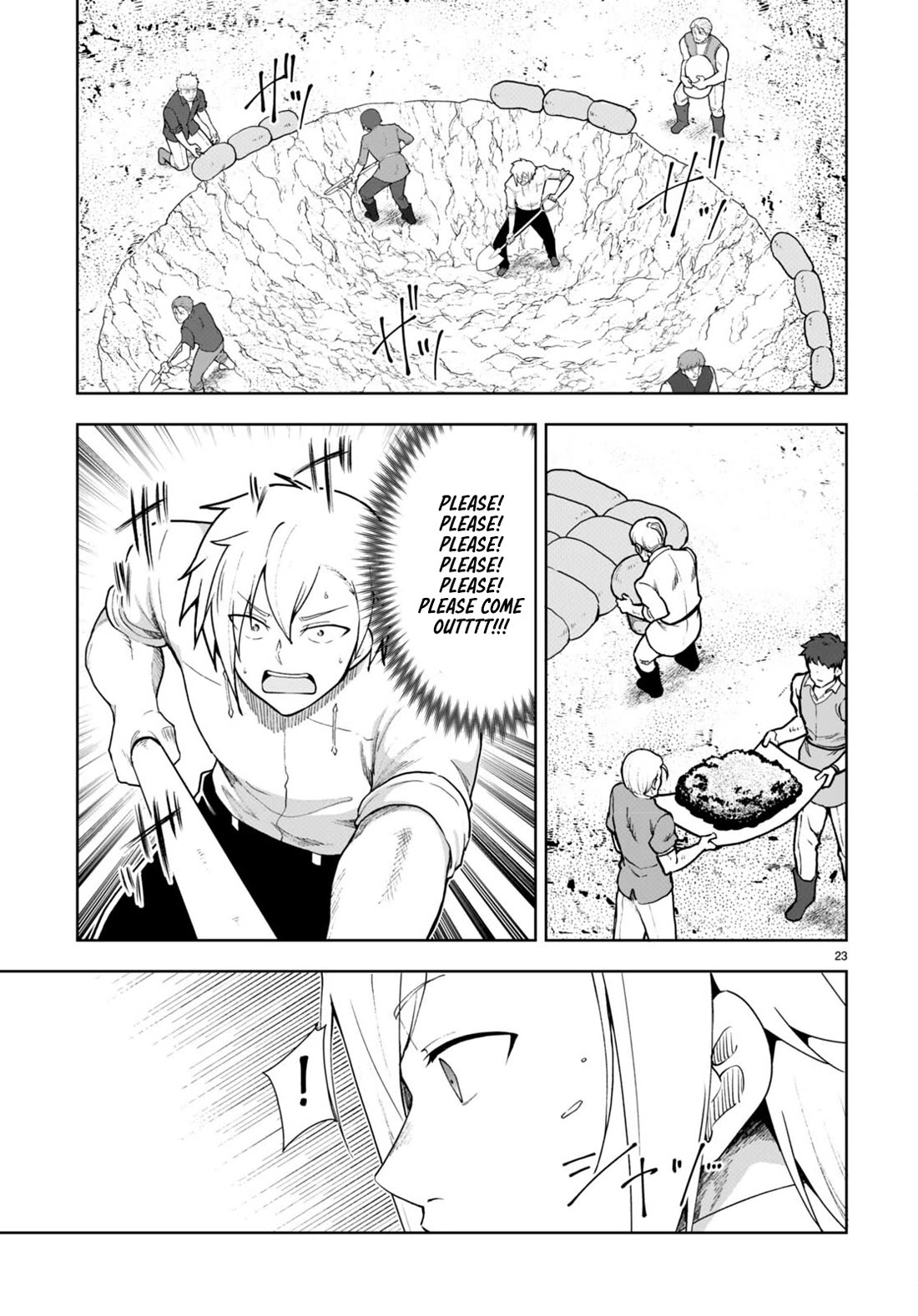 Botsuraku Youtei Nanode, Kajishokunin wo Mezasu chapter 76 page 23