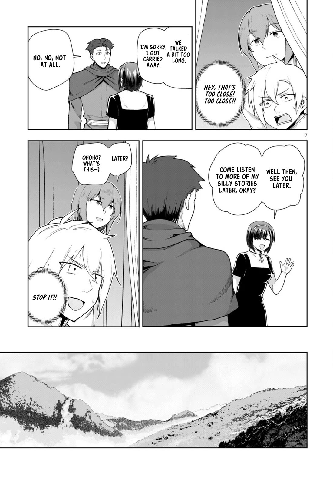Botsuraku Youtei Nanode, Kajishokunin wo Mezasu chapter 76 page 7