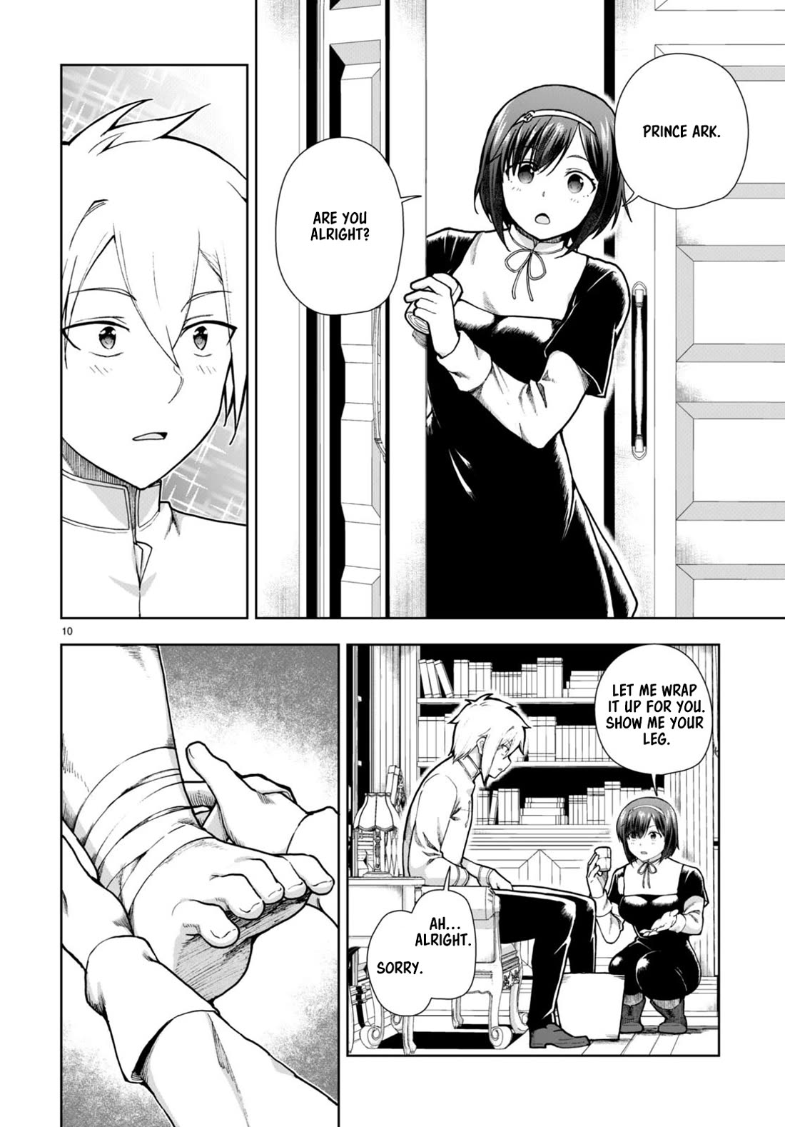 Botsuraku Youtei Nanode, Kajishokunin wo Mezasu chapter 77 page 12