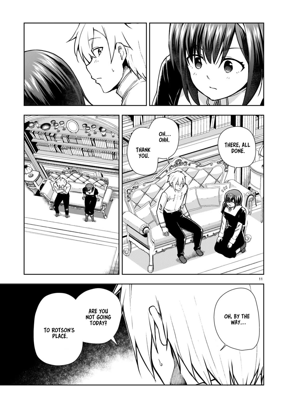 Botsuraku Youtei Nanode, Kajishokunin wo Mezasu chapter 77 page 13