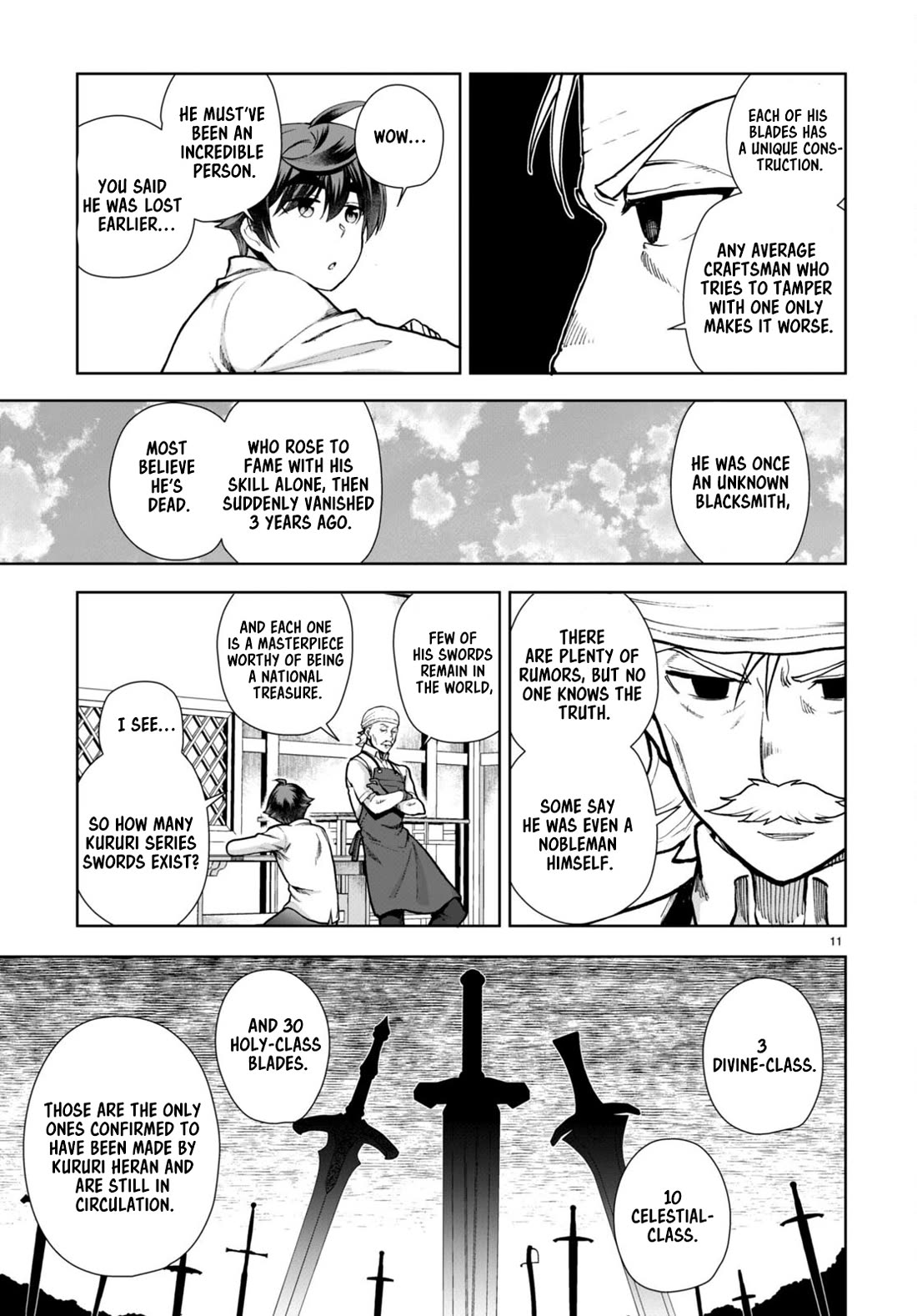 Botsuraku Youtei Nanode, Kajishokunin wo Mezasu chapter 78 page 11