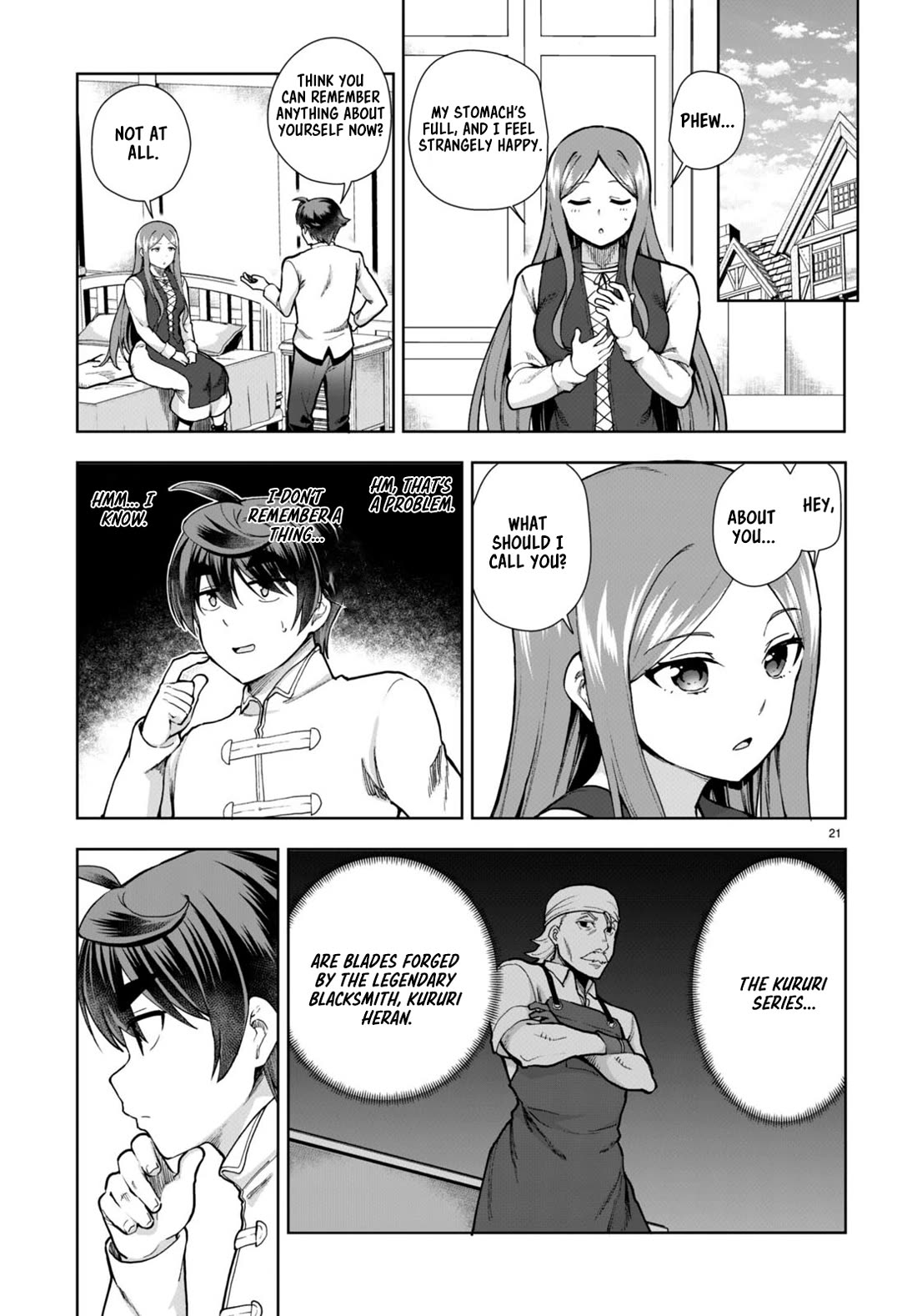 Botsuraku Youtei Nanode, Kajishokunin wo Mezasu chapter 78 page 21